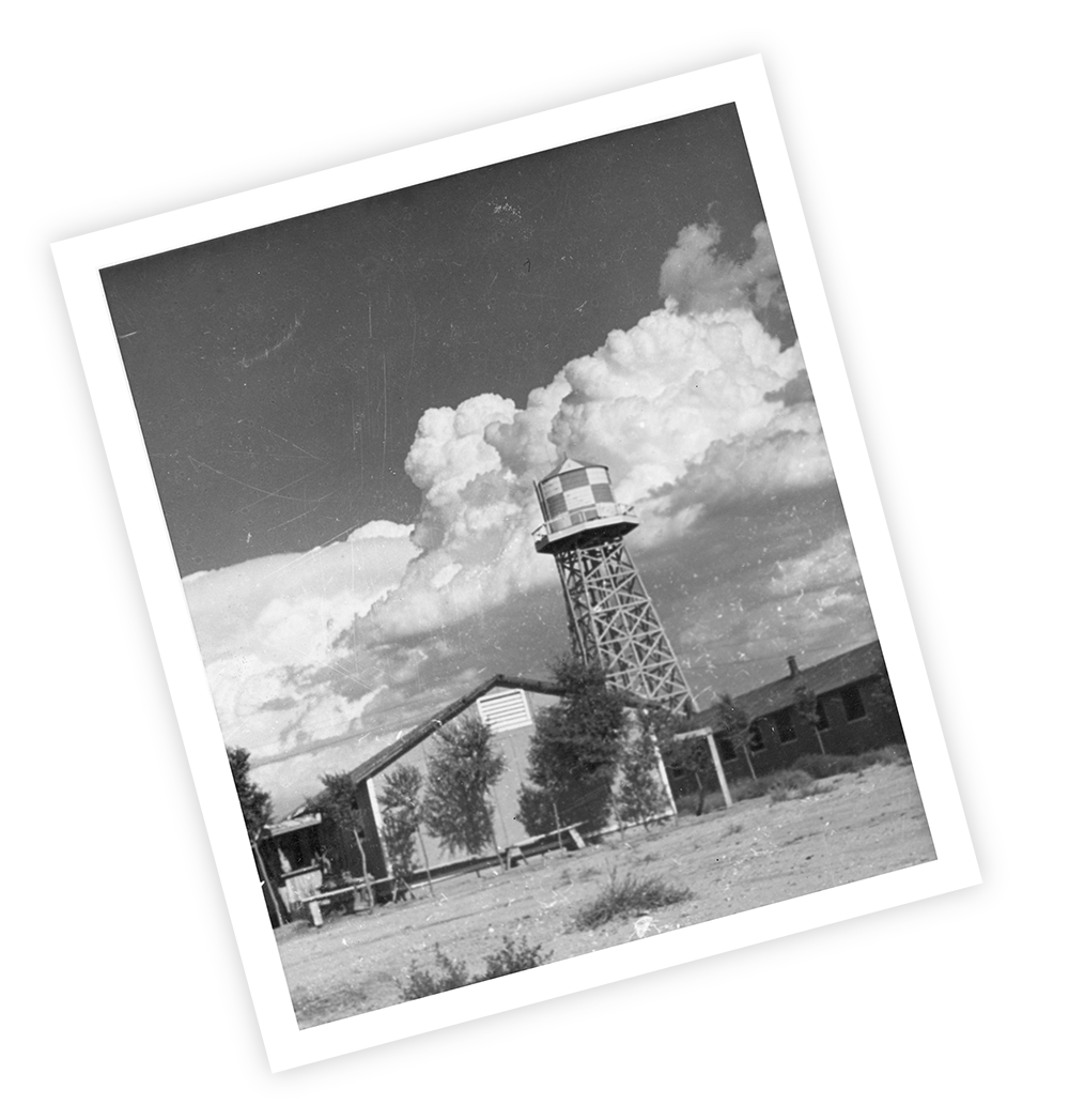 Amache Water Tower provided by Densho.org